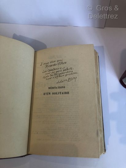 Léon BLOY.

Méditations d'un Solitaire en...