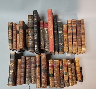 [Livres anciens] Lot d'ouvrages de littérature...