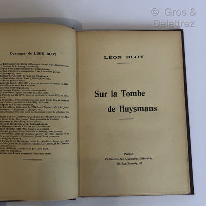 Léon BLOY.

Sur la Tombe de Huysmans.

Paris,...