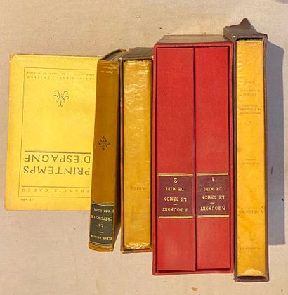 [Littérature] Lot de 5 titres en 6 volumes...