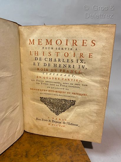 [Denis François SECOUSSE].

Mémoires de Condé,...