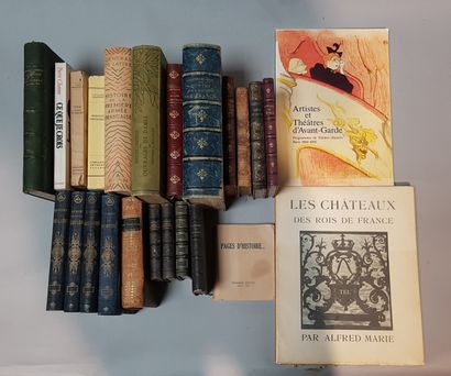 [Histoire - Varia] Lot de 27 ouvrages brochés...
