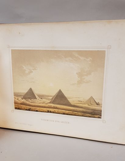 [BERNATZ] Album de la Terre Sainte. 50 vues...