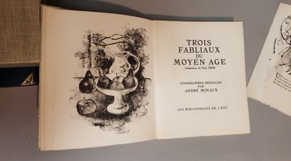 [MINAUX]. 

Trois Fabliaux du Moyen Age....