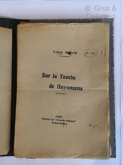 Léon BLOY.

Épreuves corrigées de 