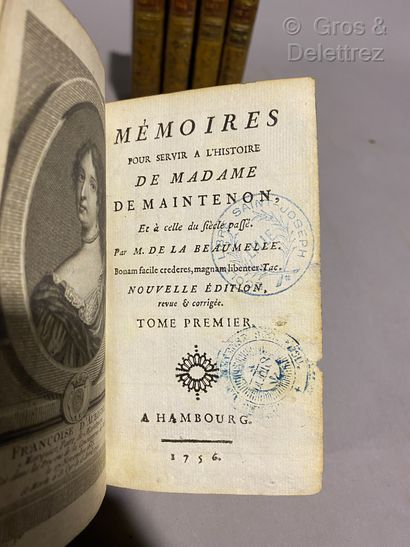 De La BEAUMELLE, 

Mémoires pour servir à...