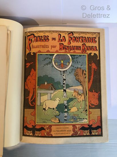 [RABIER] Jean de LA FONTAINE.

Fables illustrées...