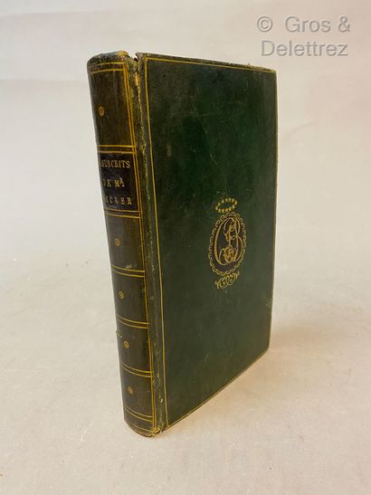 NECKER.

Manuscrits de M. Necker publiés...