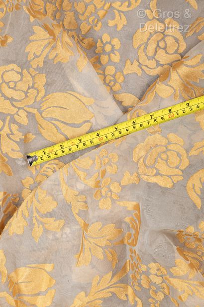 Pair of blackout curtains decorated with...