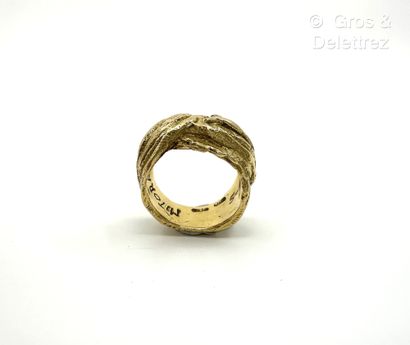 Igor MITORAJ (1944-2014)
Ring in textured...