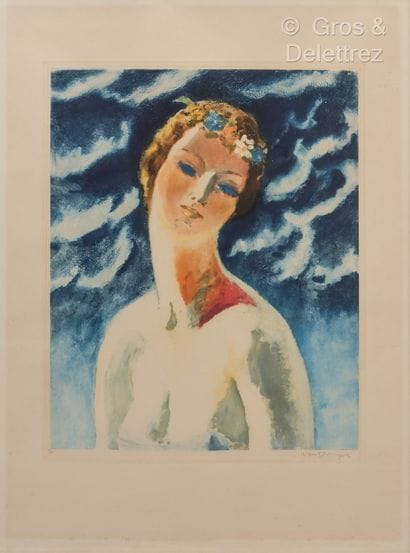 Kees VAN DONGEN (1877-1968)
Ceres - 1948
Color...