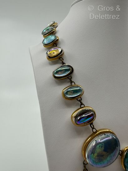 Denise GATARD (1908-1991)
Necklace with white...
