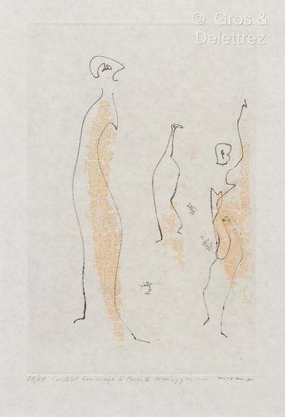 Max ERNST (1891-1976)
Untitled - 1965 
Etching...