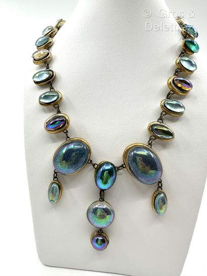 Denise GATARD (1908-1991)
Necklace with white...