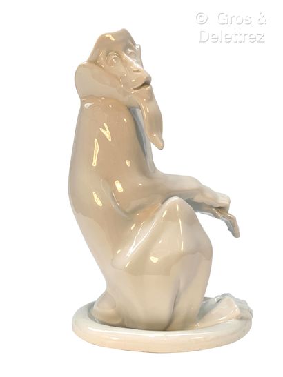 Anton PUCHEGGER (1890-1917)
Seated monkey...