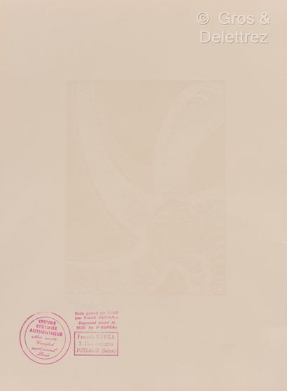 Frantisek KUPKA (1871-1957) 
Pistil - 1926
Woodcut...