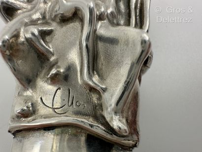 Jean FILHOS (1921-2002) and CHRISTOFLE 
Silver-plated...
