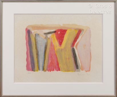 Bram VAN DE VELDE (1895-1981)
MP 273 - 1977
Lithograph...