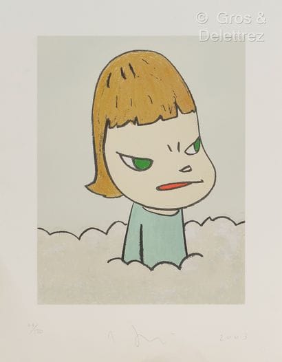 Yoshitomo NARA (born 1959)
In the clouds...