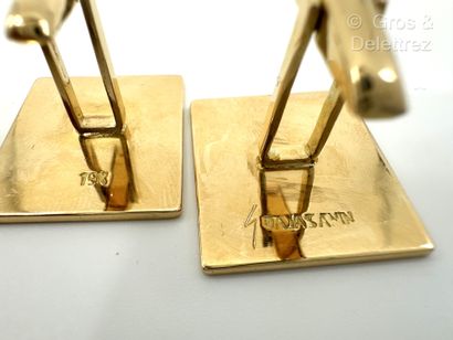 Oswaldo GUAYASAMIN (1919-1999)
Pair of cufflinks...