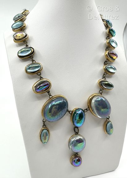 Denise GATARD (1908-1991)
Necklace with white...