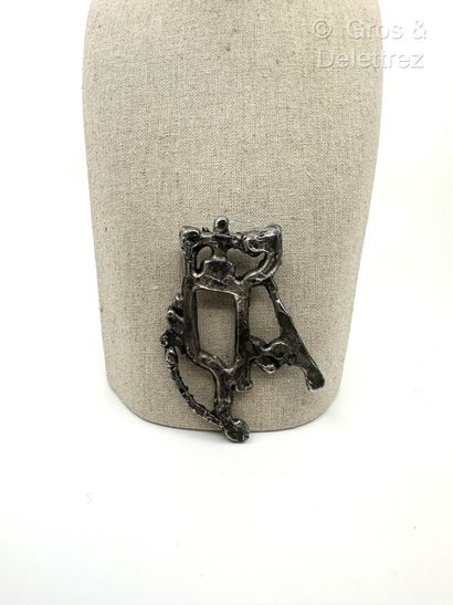 Albert FÉRAUD (1921-2008)
Brutalist pendant...