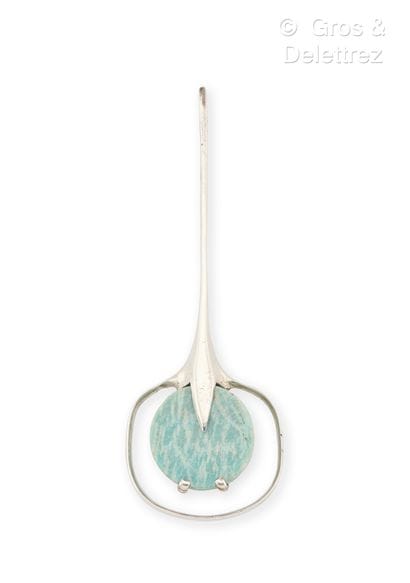 French work, 1970s
Modernist pendant in 800...