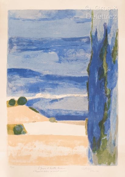 Bernard CATHELIN
Paysage de la Drôme, 1978
Original...