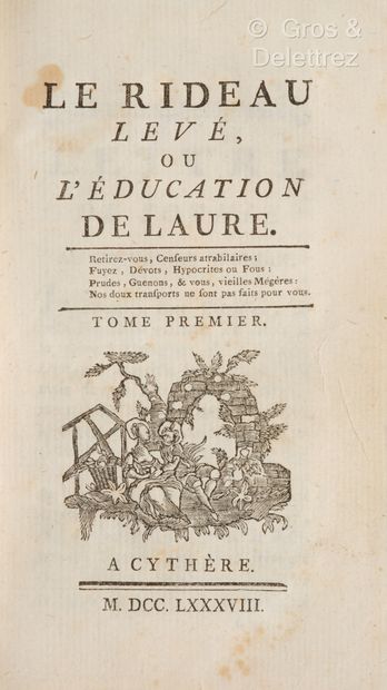 LE RIDEAU LEVE, OR THE EDUCATION OF LAURE.
A...