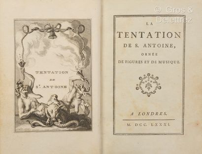 THE TEMPTATION OF S. ANTOINE, ornée de figures...