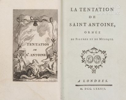 THE TEMPTATION OF S. ANTOINE, with figures...