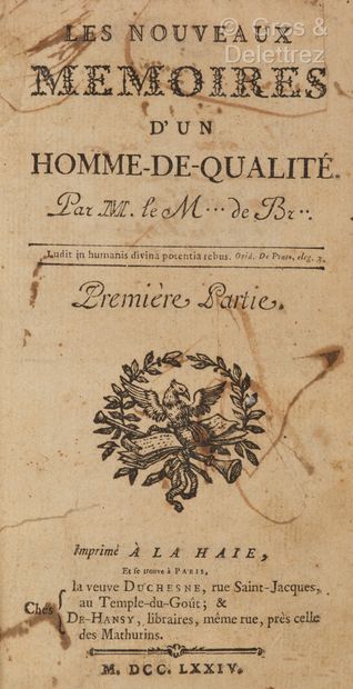 [Nicolas RESTIF DE LA BRETONNE]. Les Nouveaux...