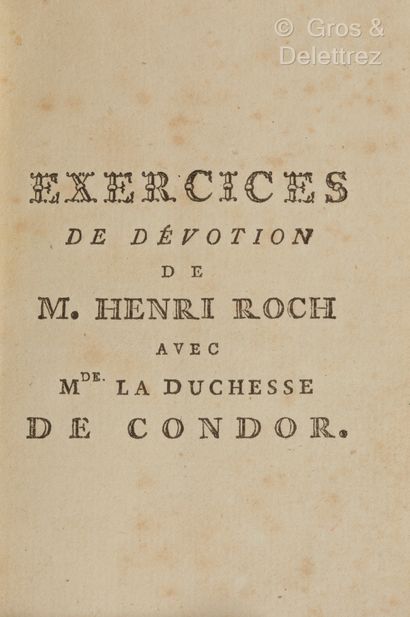 Claude Henri de Fuzée, abbé de VOISENON....