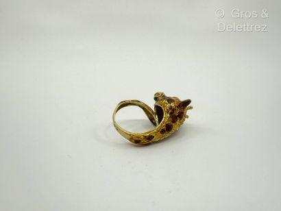 Travail des années 1960-1970
Bague « Girafe...