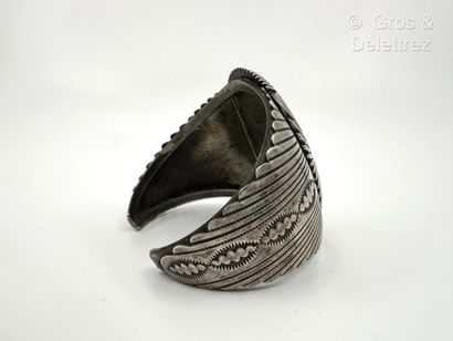 Travail amérindien
Bracelet manchette ouvert...