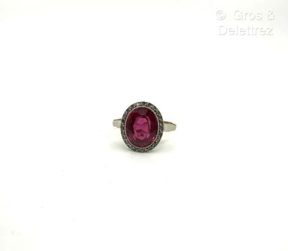 Travail français du début du XXe siècle
Bague...