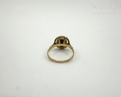 Travail français, Maison Charles GARNIER
Bague...