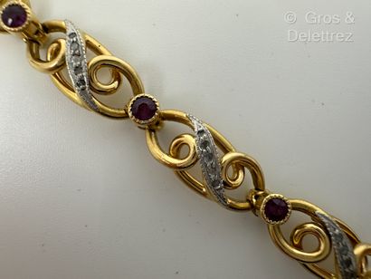 Travail français de la fin du XIXe siècle
Bracelet...