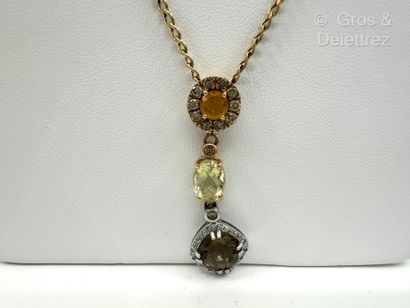MATY, Travail contemporain
Pendentif en or...