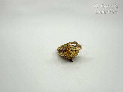 Travail des années 1960-1970
Bague « Girafe...