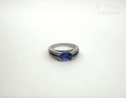 WASKOLL
Bague jonc en or gris 750 millièmes...