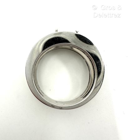 Travail français
Monture de bague bandeau...