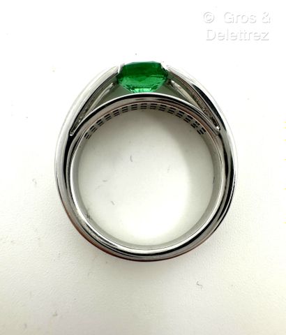 WASKOLL
Bague jonc en or gris 750 millièmes...