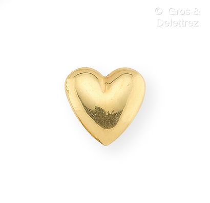 Pendentif « Cœur » en or jaune 750 millièmes....