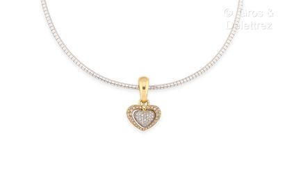 CHIMENTO, Travail italien
Pendentif « Cœur...
