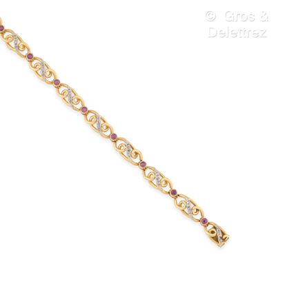 Travail français de la fin du XIXe siècle
Bracelet...