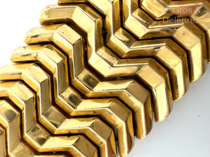Travail des années 1950
Bracelet ruban en...