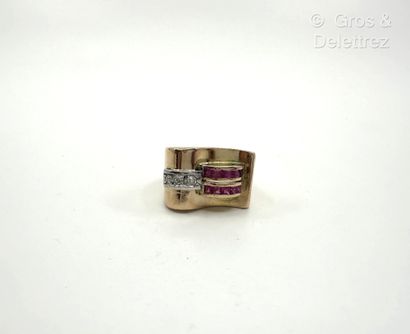 Travail français des années 1940
Bague «...