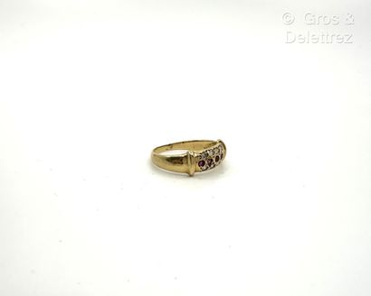 Travail français
Bague jonc en or jaune 750...