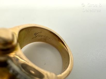 Travail français des années 1940
Bague «...
